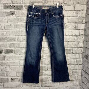 Ariat R.E.A.L. Denim Mid Rise Stretch Entwined Boot Cut Jean